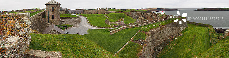 金塞尔查尔斯堡内部图片素材