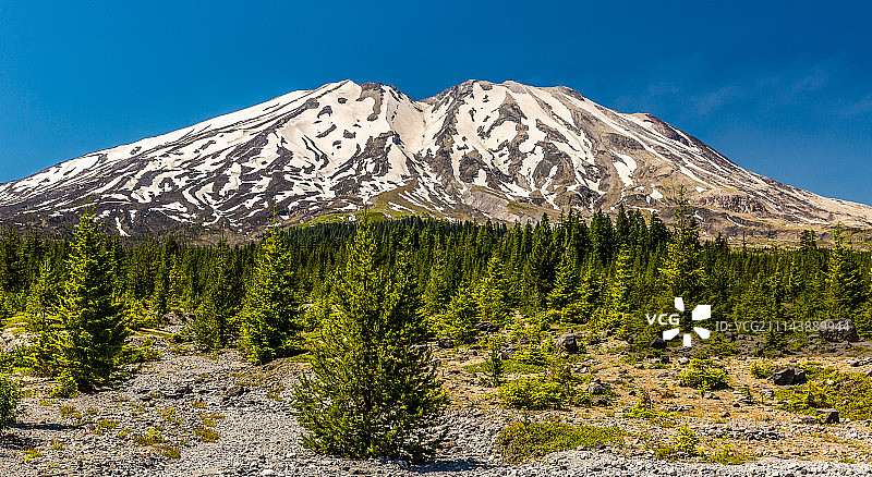 圣海伦斯火山图片素材