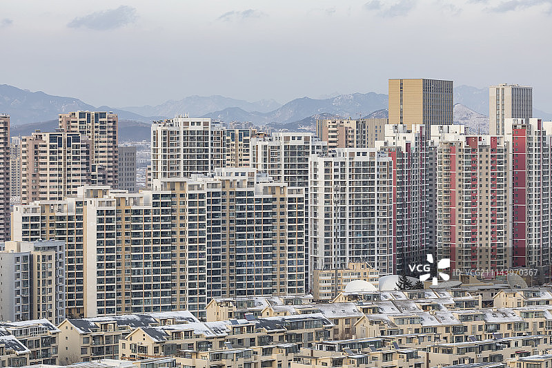 青岛崂山区城市风光图片素材
