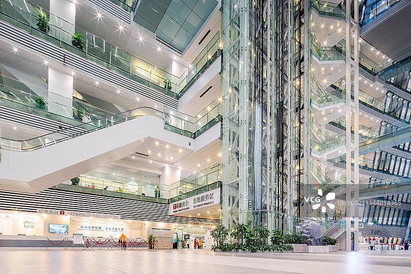 广州图书馆内部空间图片素材