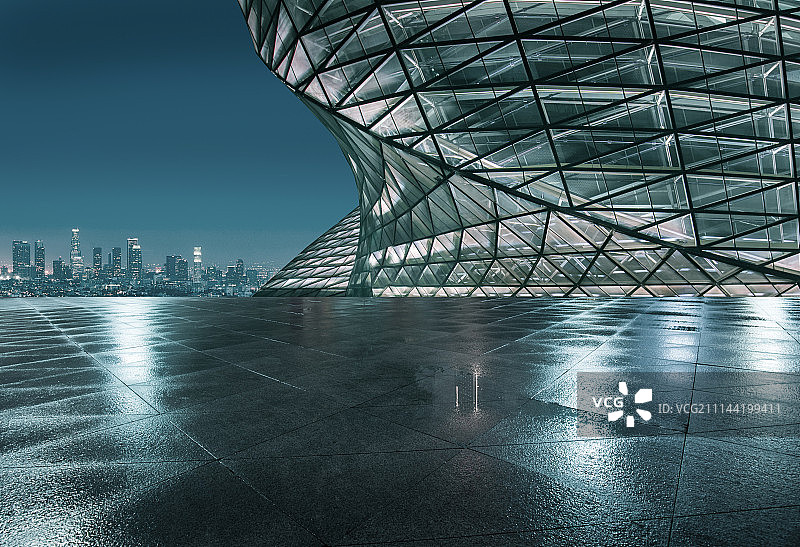 城市风光道路平台图片素材