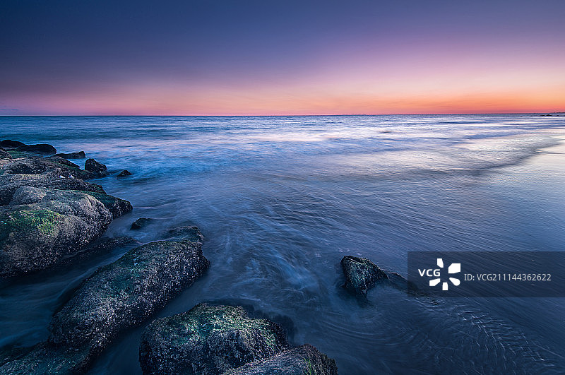 纽约 长岛日落图片素材