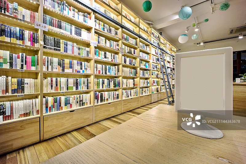 图书馆内景图片素材