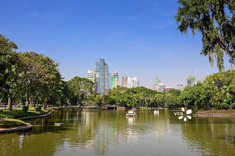 泰国曼谷伦披尼公园图片素材