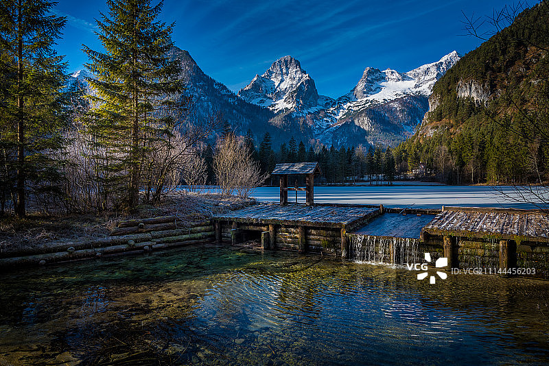施德魏尔湖图片素材