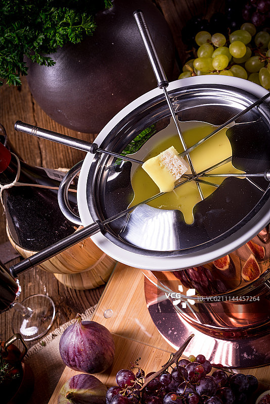 水果巧克力火锅图片素材