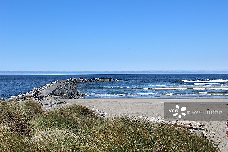 科基尔河灯塔风光图片素材