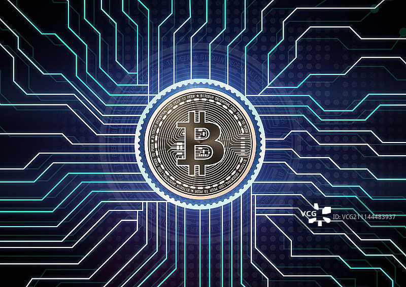 比特币 电路图 网络 虚拟货币 交易 市场图片素材