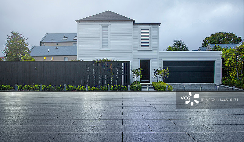 现代的别墅图片素材