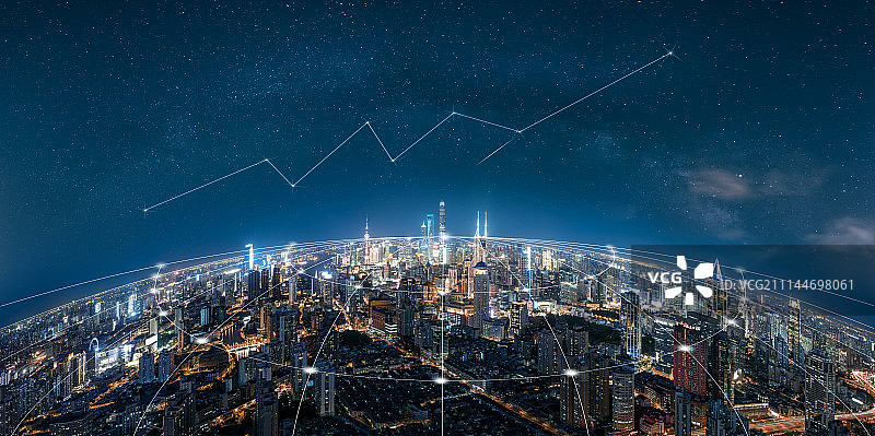 上海城市互联网图片素材
