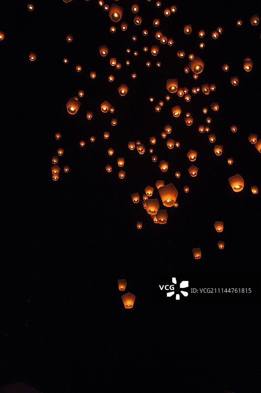 台北,台湾,亚洲,天灯,平溪天灯节图片素材
