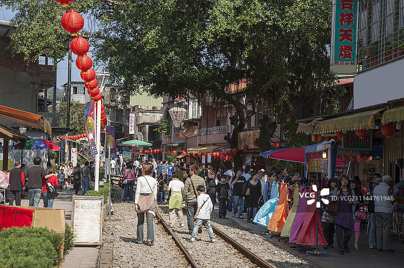 台北,台湾,亚洲,老街图片素材