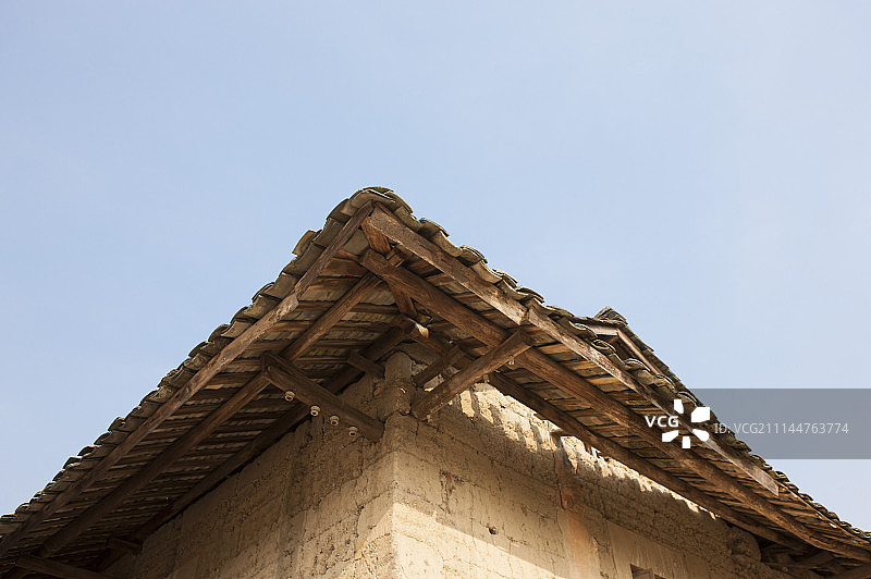 亚洲,中国,福建省,田螺坑土楼群,福建土楼图片素材