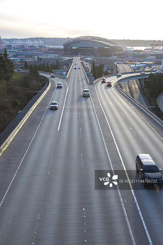 道路,西雅图,美国图片素材