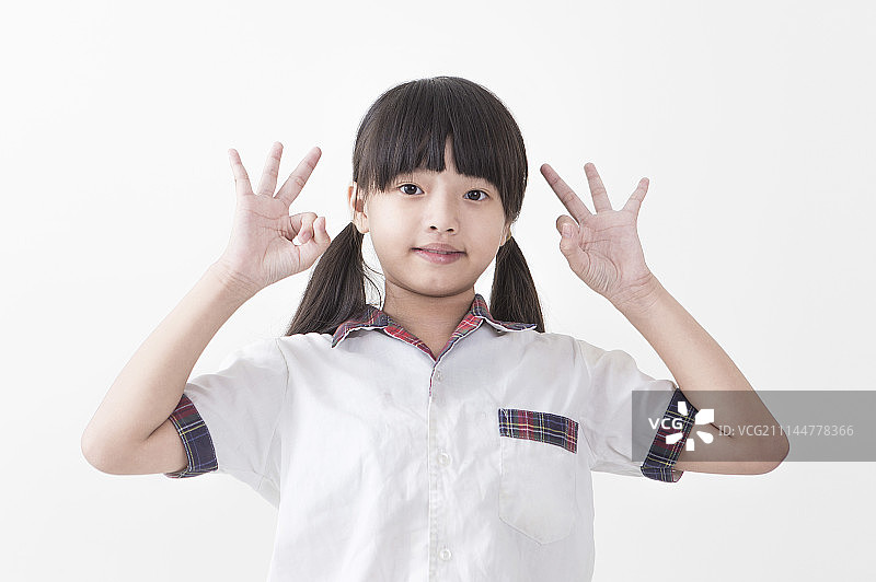 小学生,同意图片素材