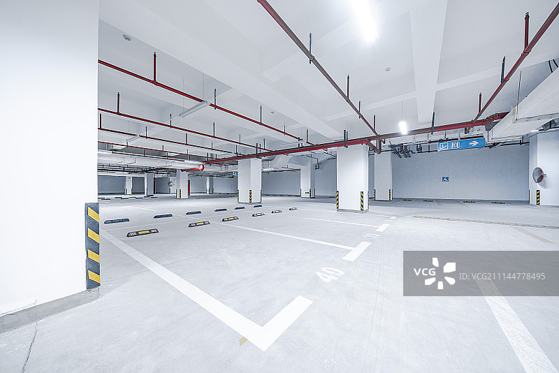 地下停车场图片素材