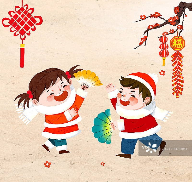 扭秧歌图片素材