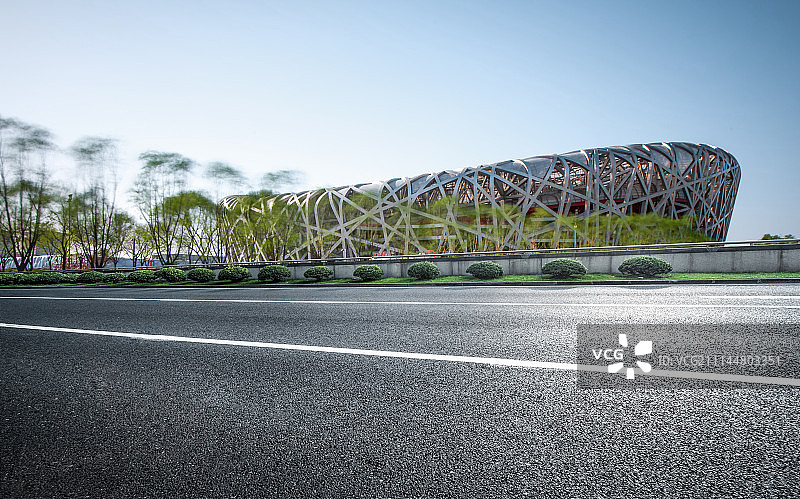 北京鸟巢体育馆图片素材