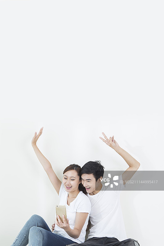 情侣,视讯,自拍图片素材