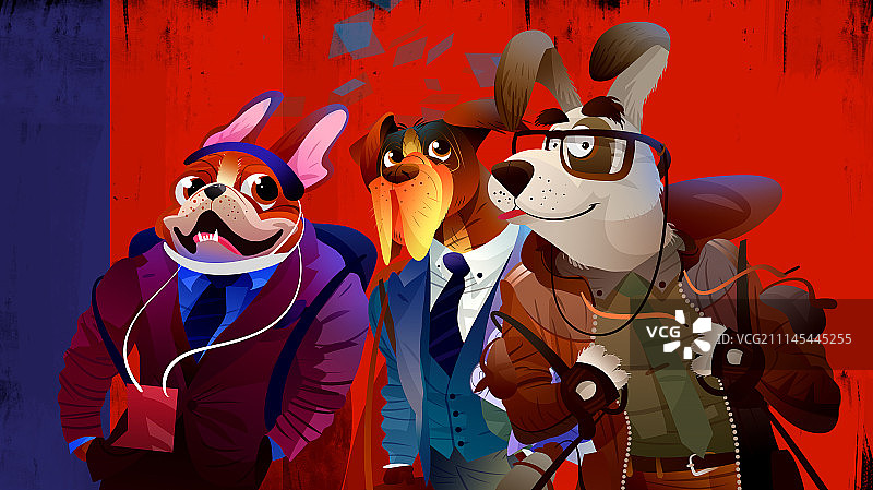 三人行图片素材