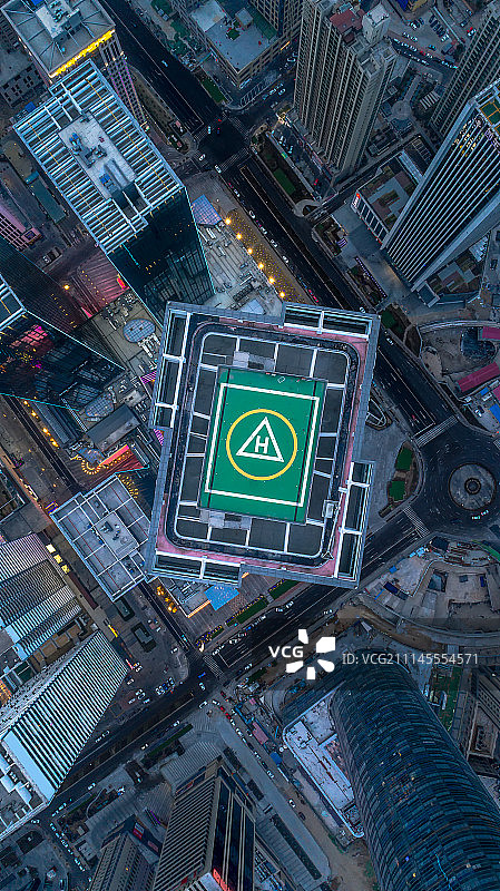 俯瞰高楼图片素材