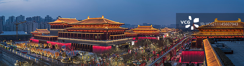 大唐不夜城核心图片素材