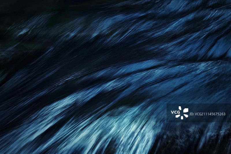 河流上的深色抽象波浪图片素材