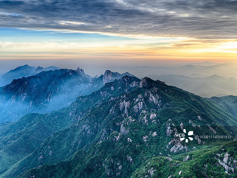 安徽九华山天台花台图片素材