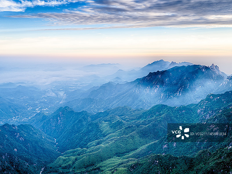 安徽九华山天台花台图片素材