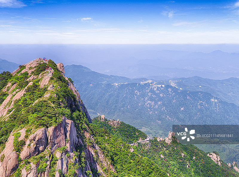 安徽九华山天台花台图片素材