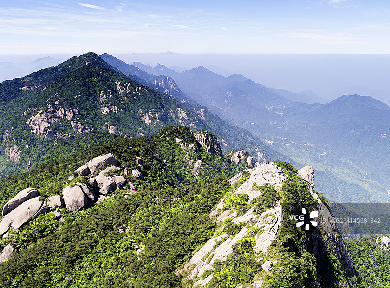 安徽九华山天台花台图片素材