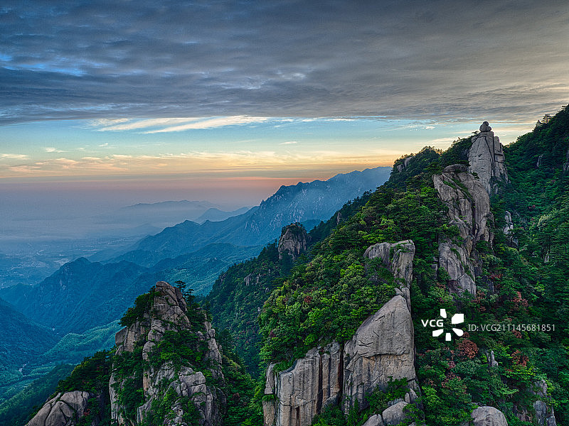 安徽九华山天台花台图片素材