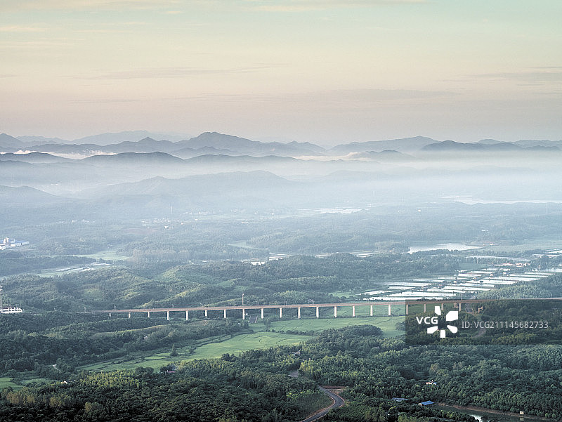 安徽九华山池州石台陵阳镇图片素材