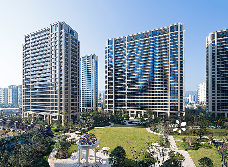 现代住宅建筑图片素材