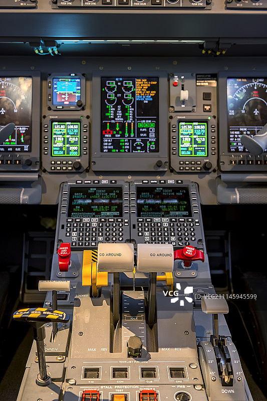 公务机驾驶舱图片素材