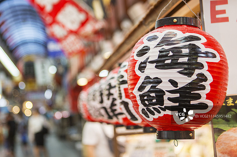 灯笼,海鲜,日本,亚洲图片素材