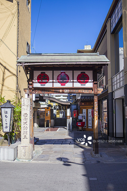 法善寺,日本,亚洲图片素材