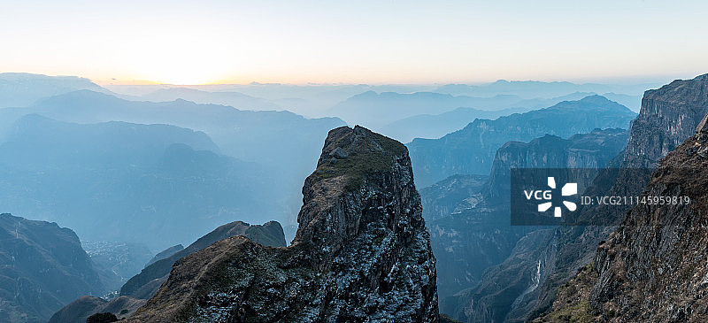 峡谷风光图片素材