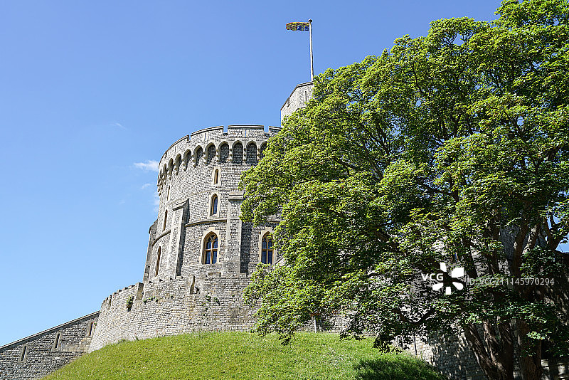 温莎城堡，温莎，英国图片素材