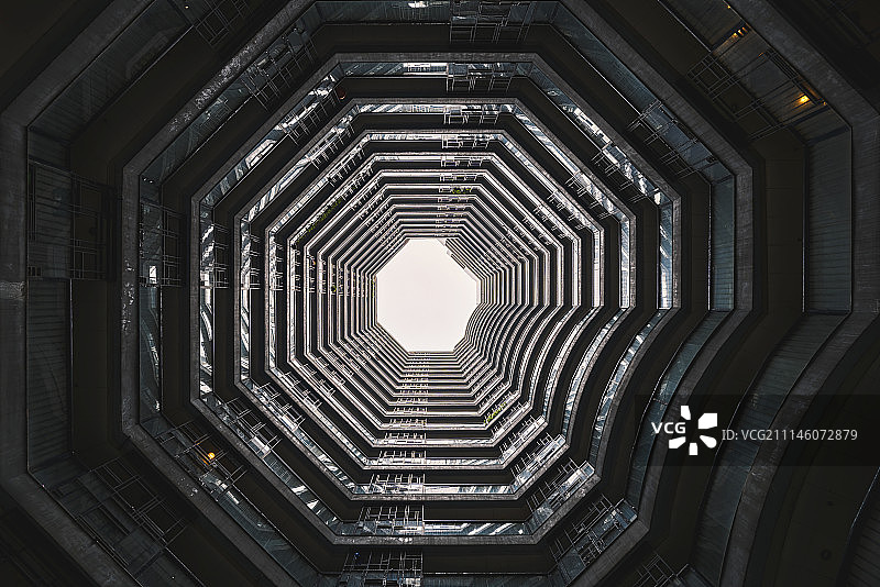 广州建筑天井图片素材