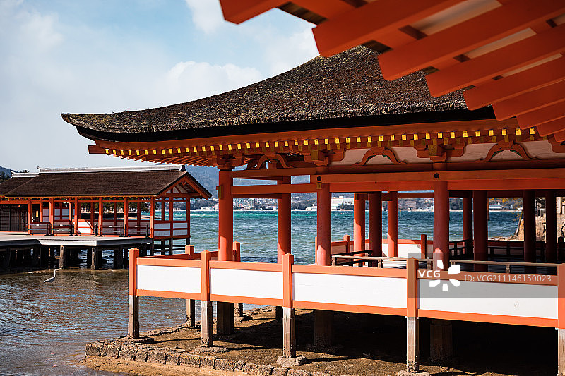 日本严岛神社图片素材