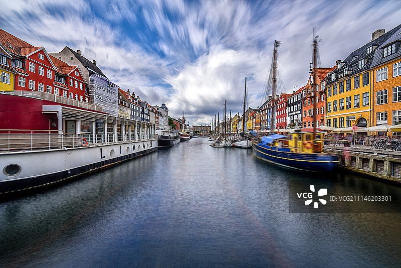 哥本哈根新港图片素材