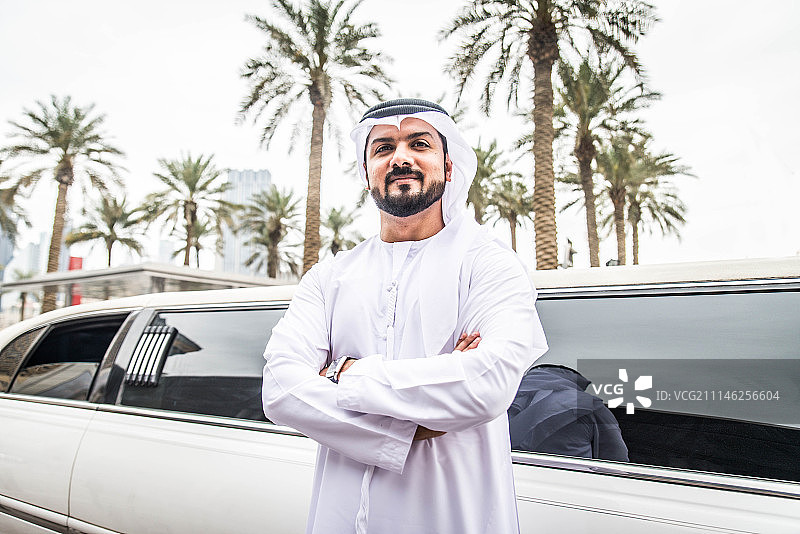 阿联酋的阿拉伯男子图片素材