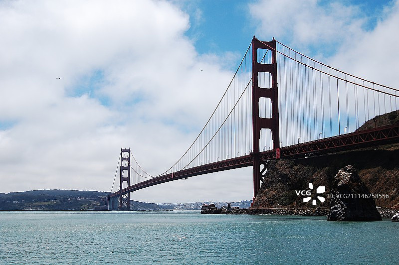 加州公路旅行：金门大桥图片素材
