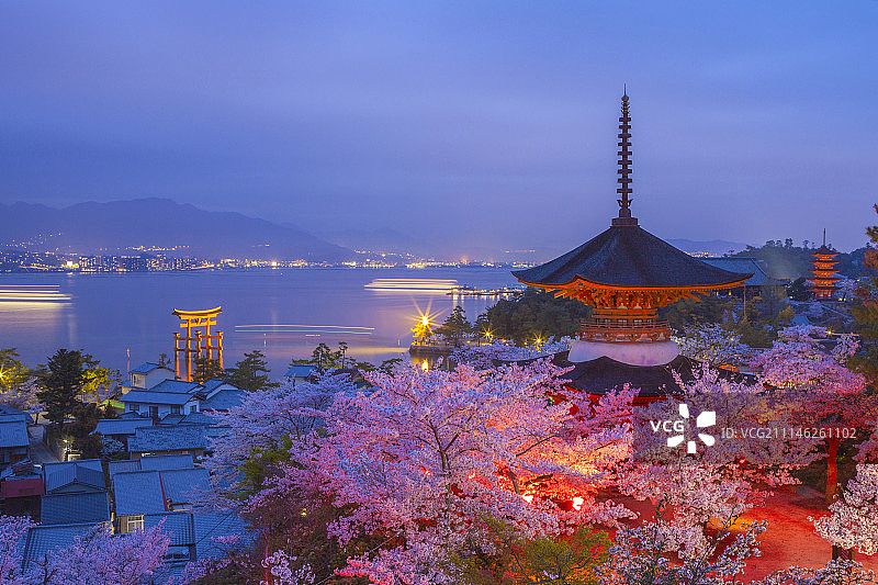 日本广岛县图片素材