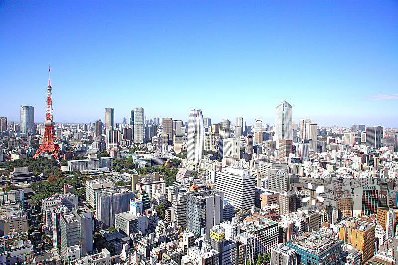 东京城市风光图片素材