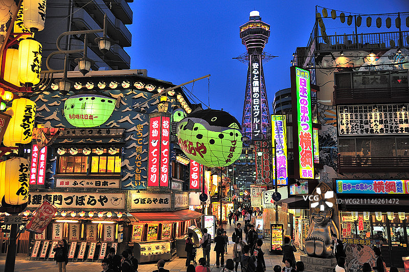 日本大阪图片素材