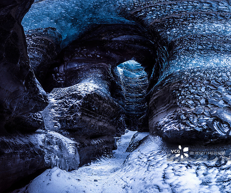 冰川迷宫图片素材