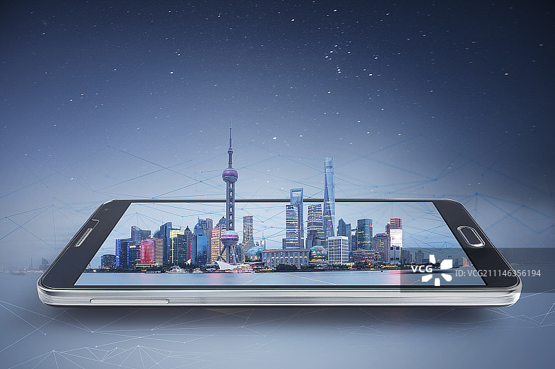 科技城市图片素材