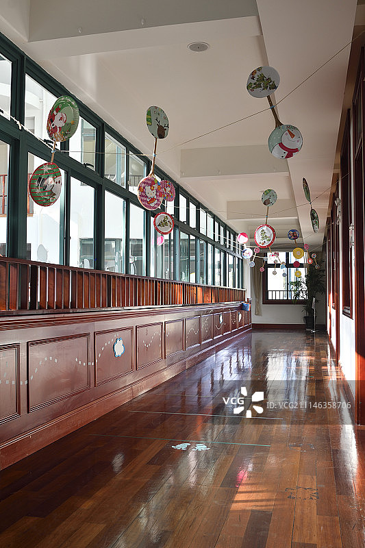 幼儿园走廊图片素材